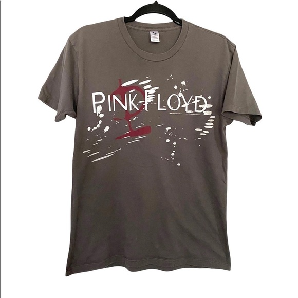 Pink Floyd Gray Crew Neck Band Tee Graphic Tshirt Medium - Picture 8 of 8